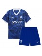 Al-Hilal Domácí dres pro děti 2024-25 Krátký Rukáv (+ trenýrky)